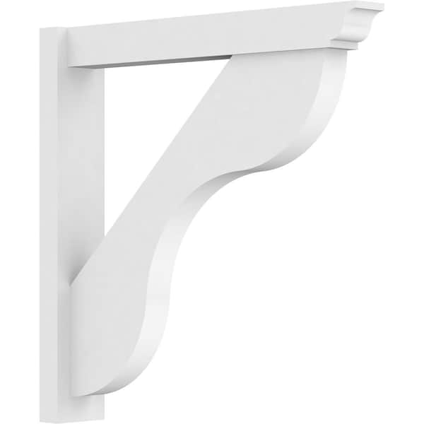 Ekena Millwork Carmel Architectural Grade PVC Outlooker with Traditional Ends, 5"W X 30"D X 30"H OUTP05X30X30CAR01 - main